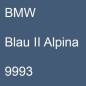 Preview: BMW, Blau II Alpina, 9993.